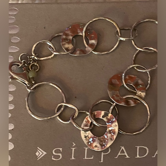 Silpada Jewelry - SILPADA -RETIRED PAPER CHAIN BRACELET